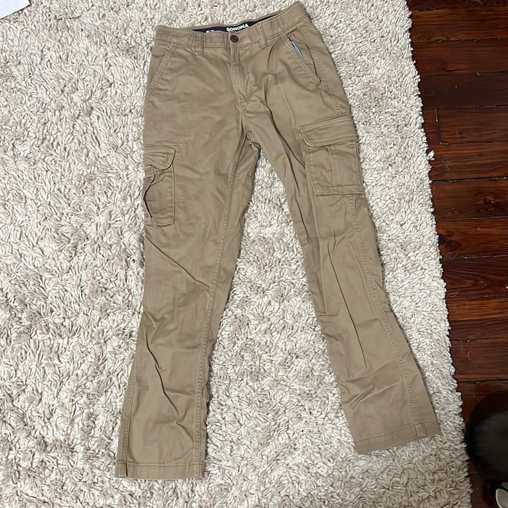 Sonoma straight khakis